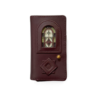 限定レザー glart 三つ折りウォレット