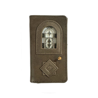 glart 三つ折りウォレット/バスクレザー