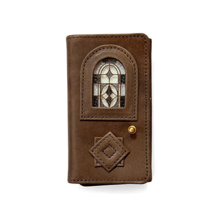 glart 三つ折りウォレット/バスクレザー