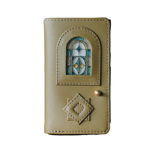 限定レザー glart 三つ折りウォレット